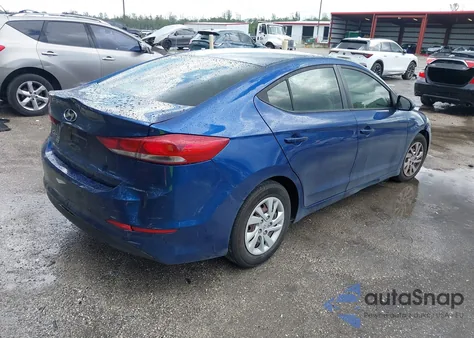 2018 Hyundai Elantra Se from USA, damaged, VIN 5NPD74LF0JH339625